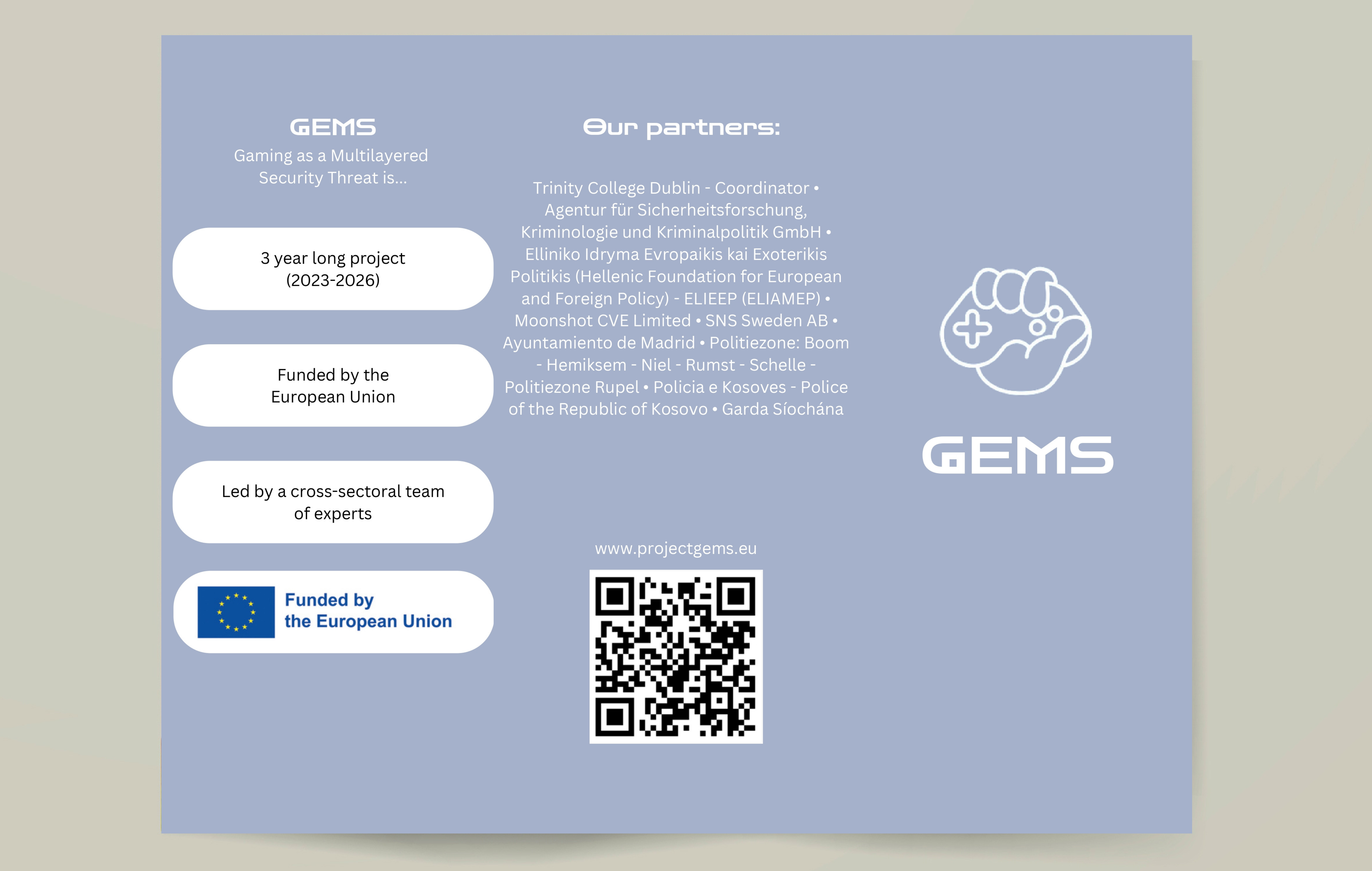 GEMS Flyer Front